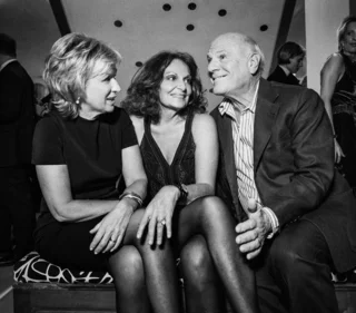 Tina Brown, Diane von Furstenberg and Barry Dille<span class='extra-space'>r,</span><br/>New York, New York