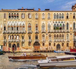 Palazzo Brandolini, Grand Canal<span class='dp-space'> </span>, Venice, Italy